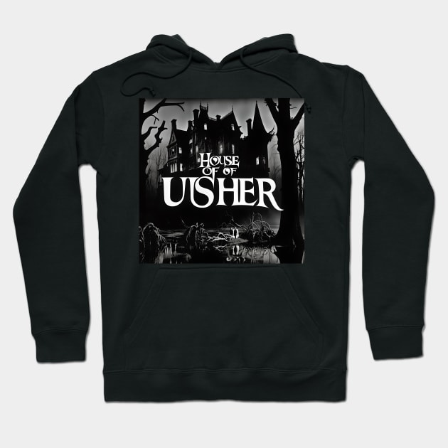 Usher's Ephemeral Embrace" Hoodie by AlexBRD